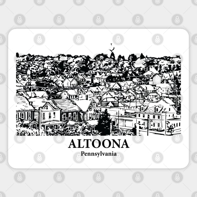 Altoona - Pennsylvania Magnet by Lakeric